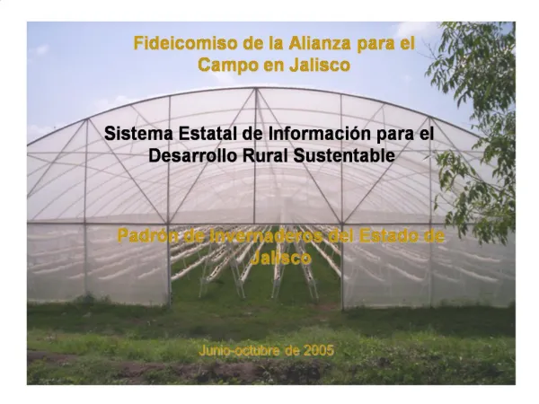 Fideicomiso de la Alianza para el Campo en Jalisco