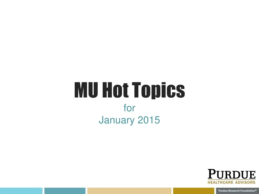 mu hot topics for j anuary 2015