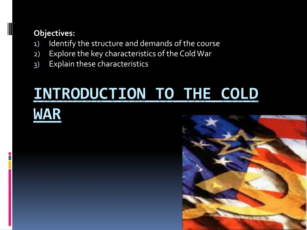 introduction to the cold war