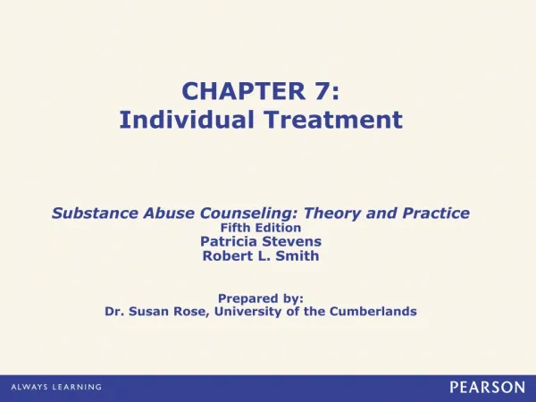 CHAPTER 7: Individual Treatment