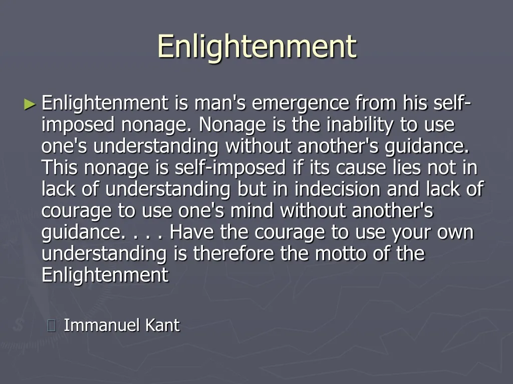 enlightenment