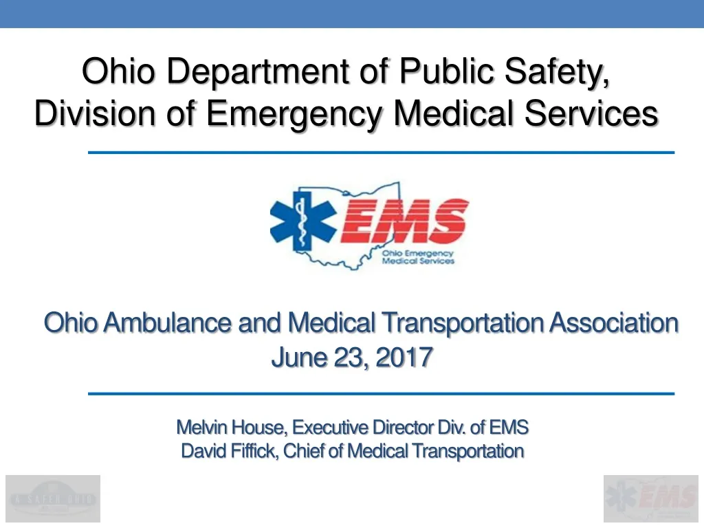 ohio ambulance and medical transportation