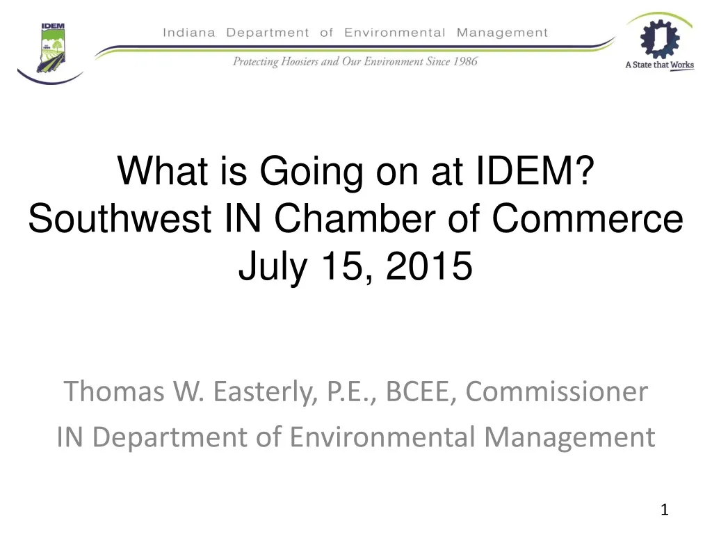 what is going on at idem southwest in chamber of commerce july 15 2015