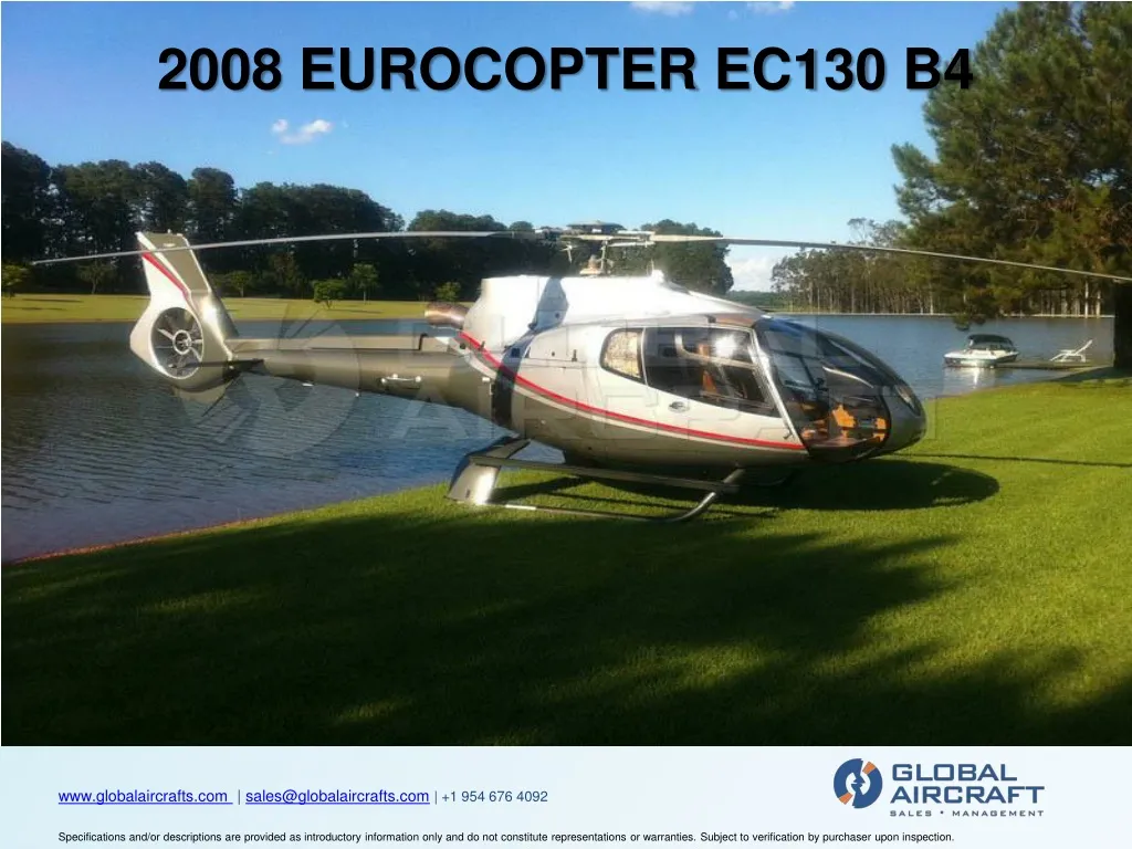 2008 eurocopter ec130 b4