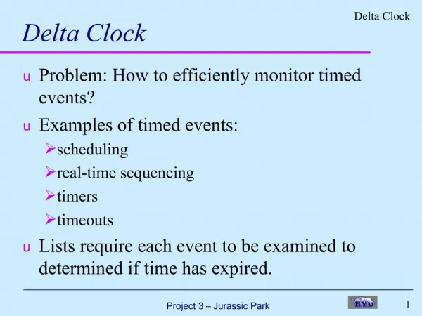 Delta Clock