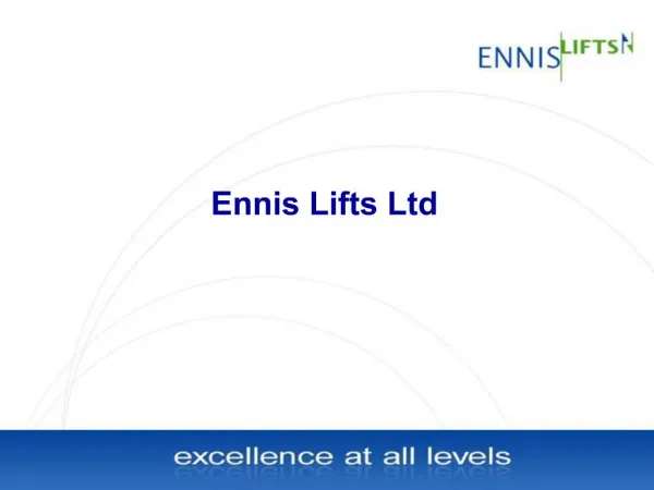 Ennis Lifts Ltd