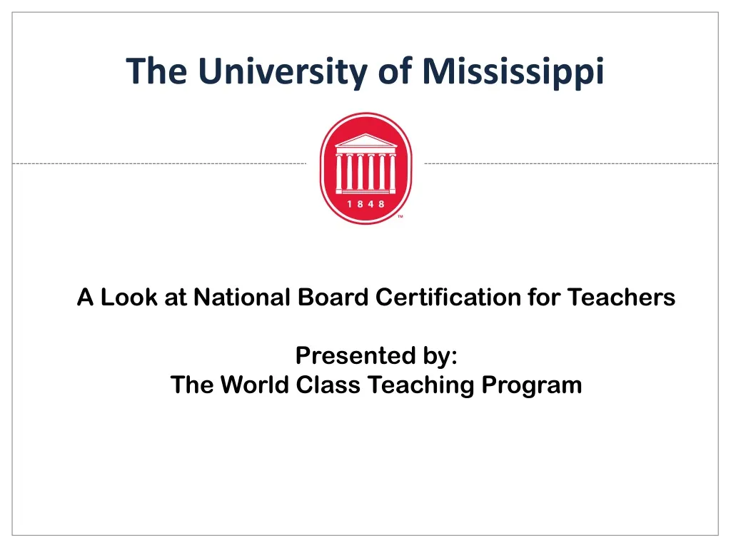 a look at national board certification
