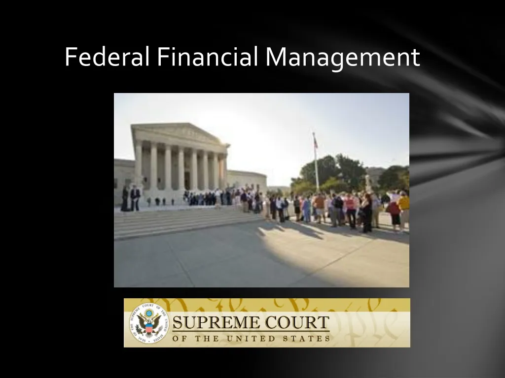 federal financial management