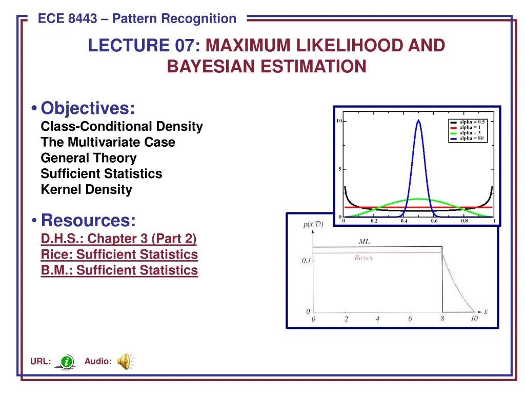 lecture 07 maximum likelihood and bayesian