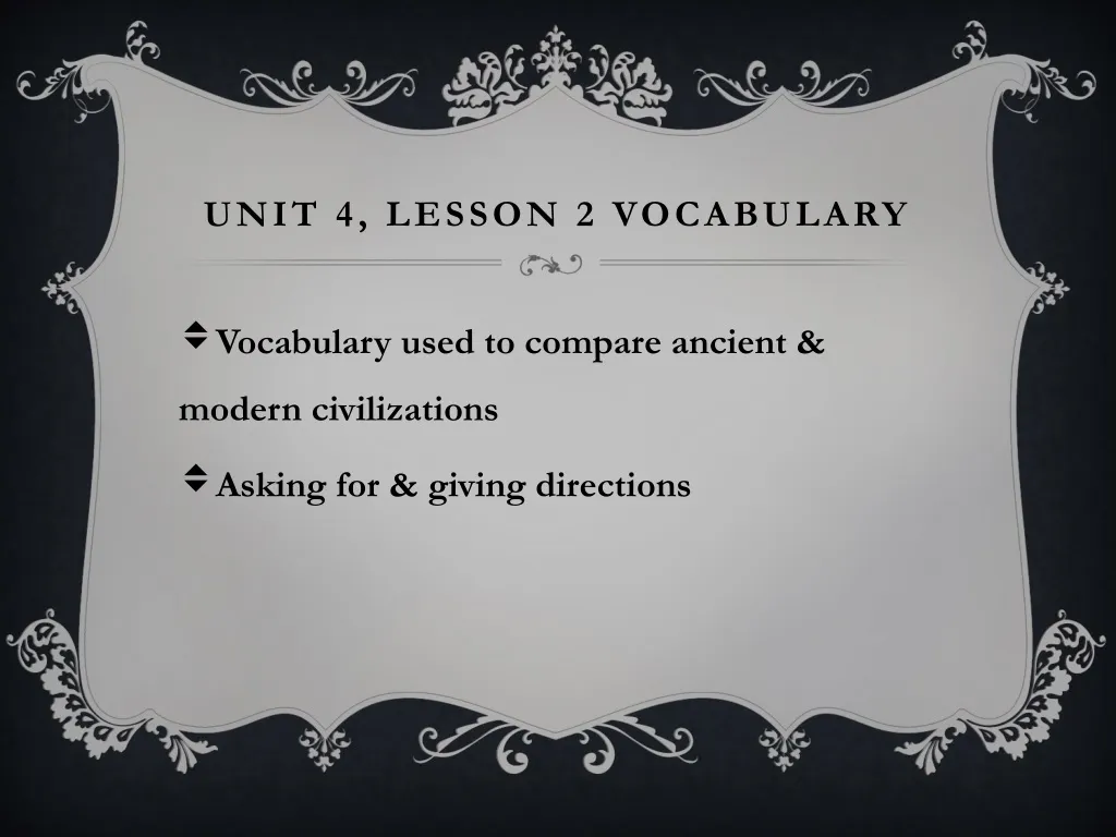 unit 4 lesson 2 vocabulary