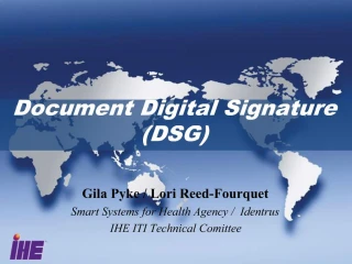 Document Digital Signature DSG - slide 1