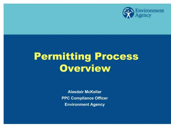 Permitting Process Overview