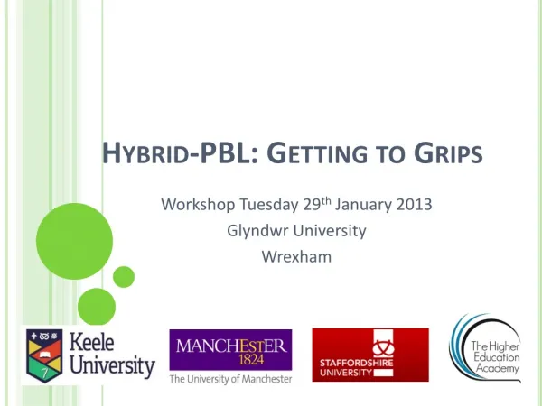 Hybrid-PBL: Getting to Grips