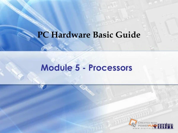 PC Hardware Basic Guide