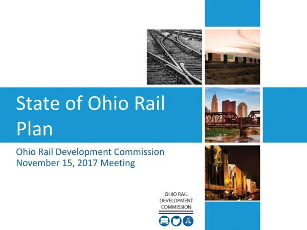 State of Ohio Rail Plan