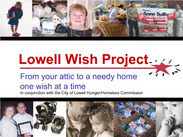 Lowell Wish Project