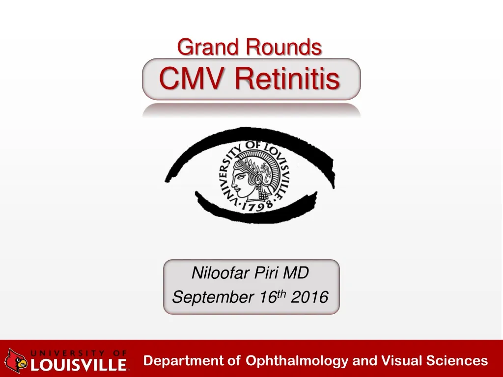 grand rounds cmv retinitis