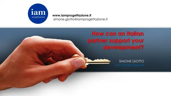 How can an Italian partner support your development?