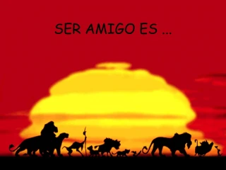 SER AMIGO ES ... - slide 1