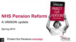 NHS Pension Reform - slide 1
