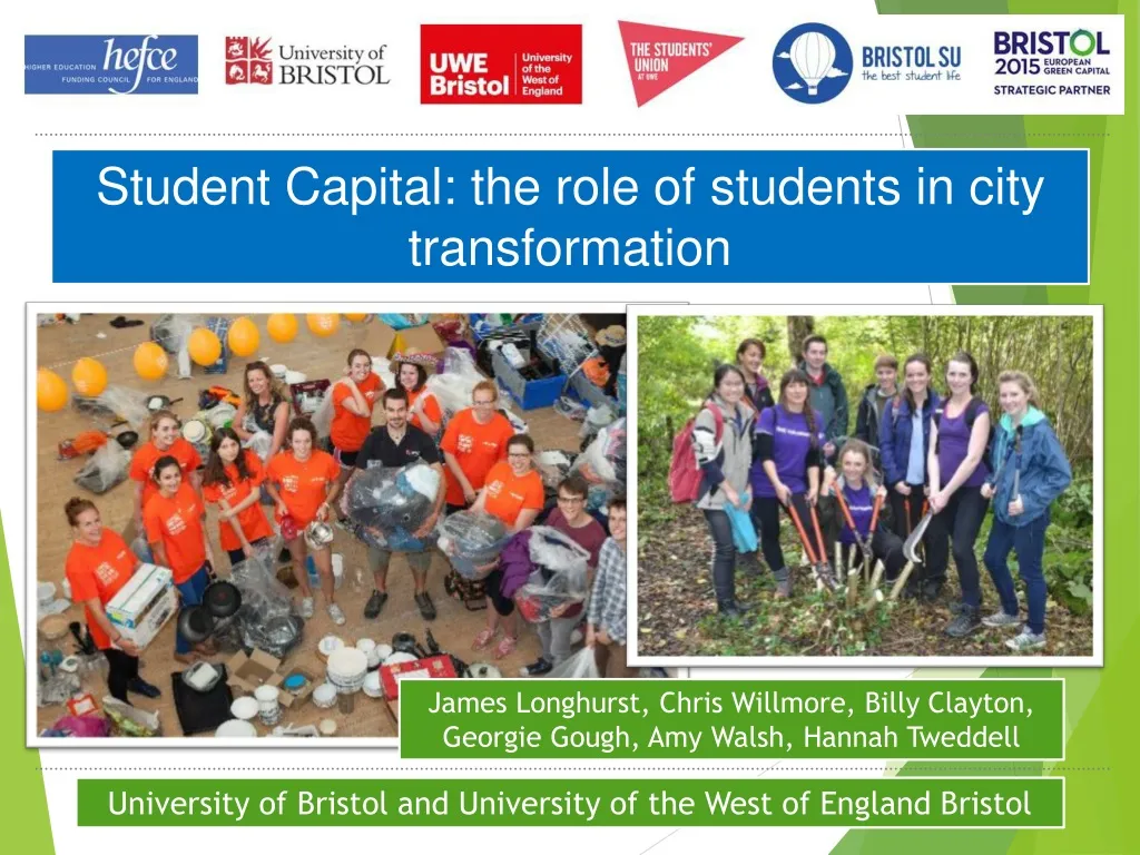 student capital the role of students in city transformation
