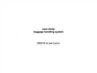 case study baggage handling system - slide 1