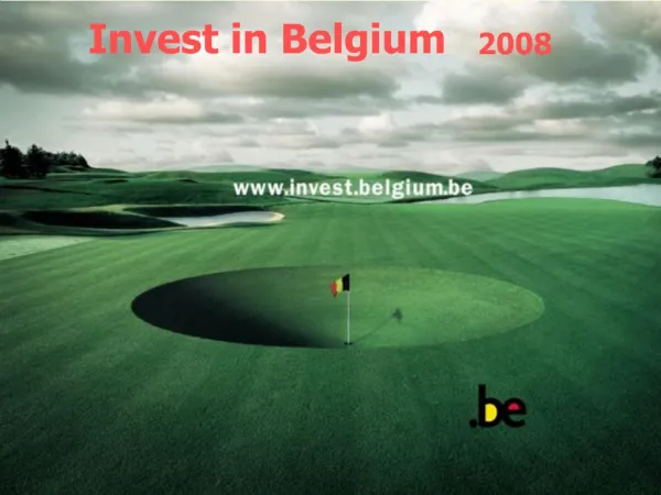 Invest in Belgium