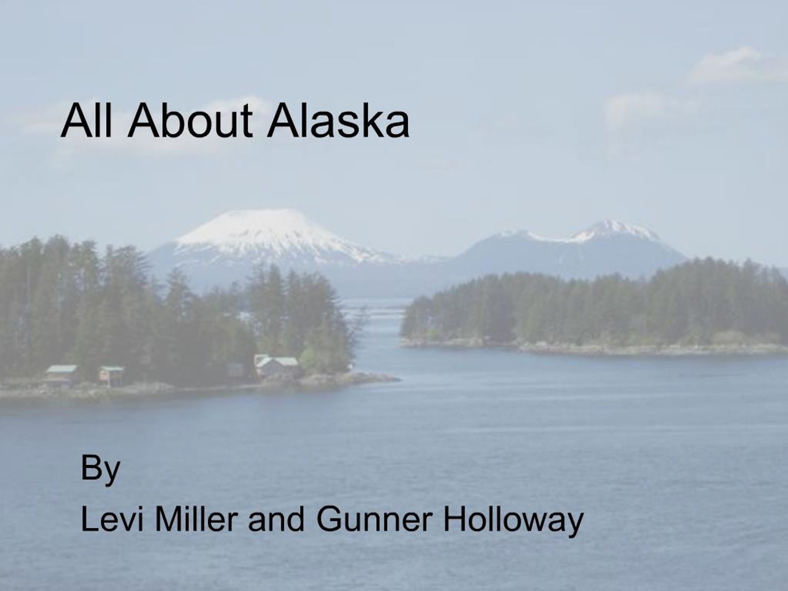 PPT - All About Alaska PowerPoint Presentation, free download - ID:623095