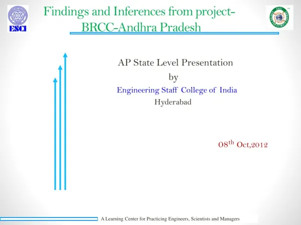 Findings and Inferences from project- BRCC-Andhra Pradesh