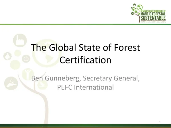 The Global State of Forest Certification