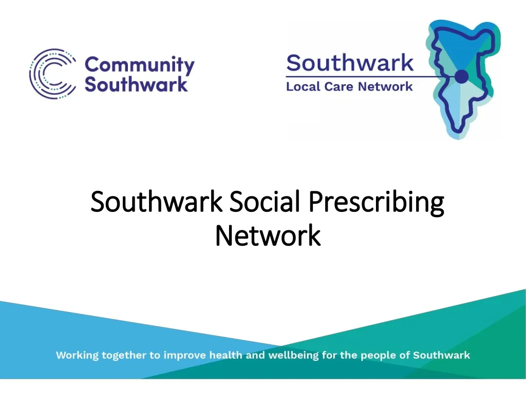 southwark social prescribing network