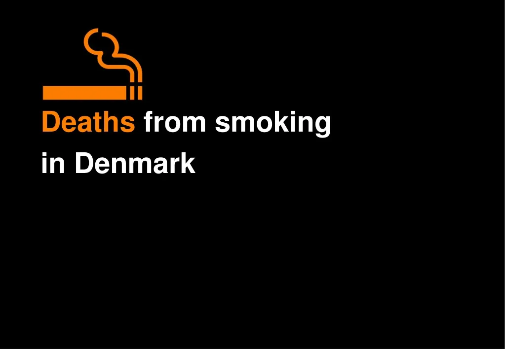 deaths from smoking