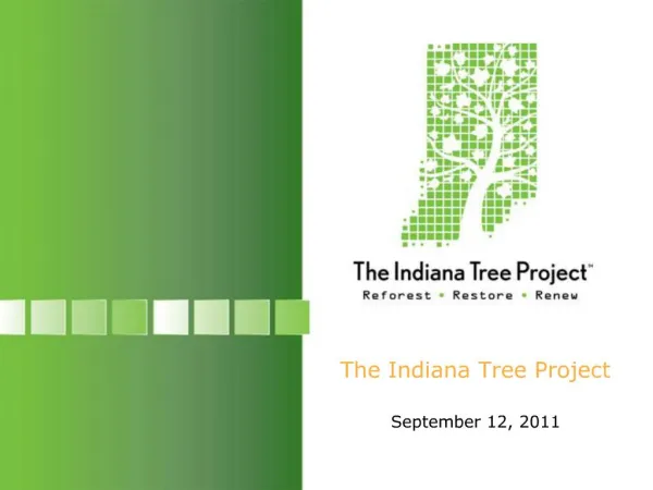 The Indiana Tree Project