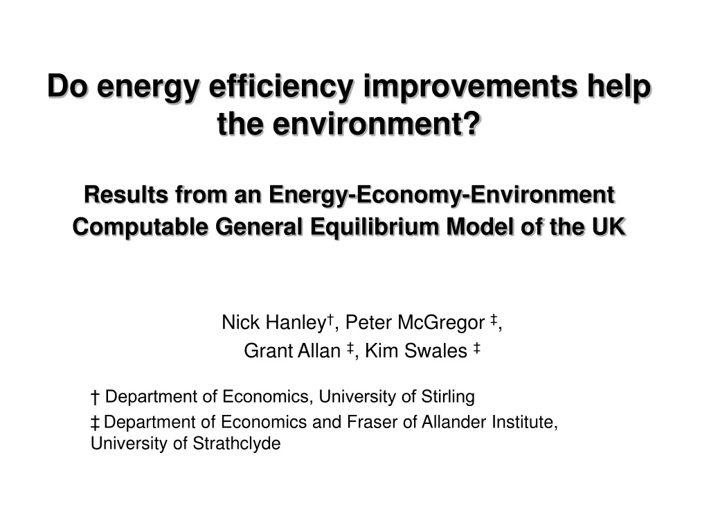 do energy efficiency improvements help