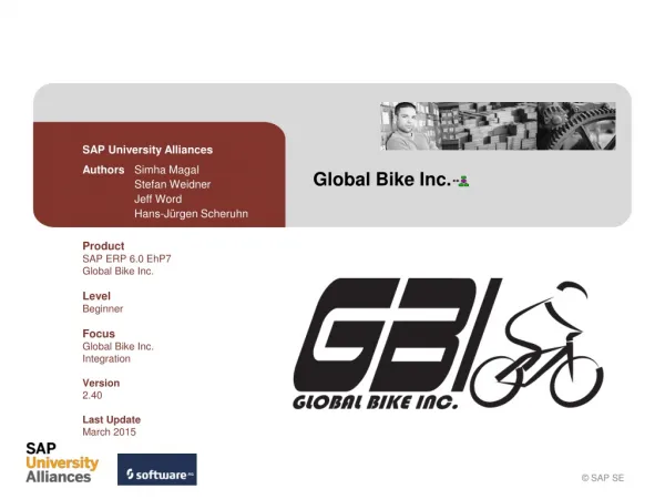Global Bike Inc.