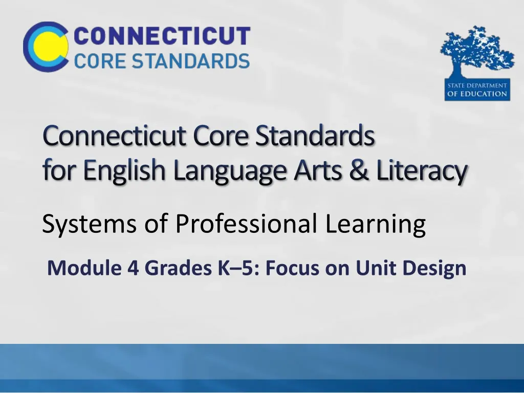 connecticut core standards for english language arts literacy