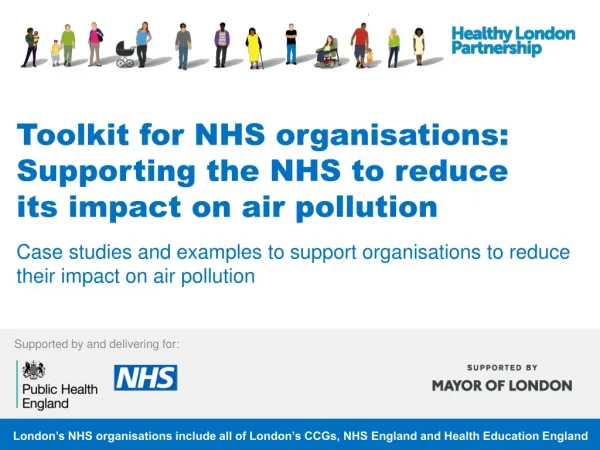Toolkit for NHS organisations: Supporting the NHS to reduce its impact on air pollution