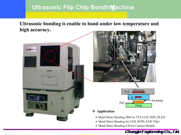 Ultrasonic Flip Chip Bonding Machine