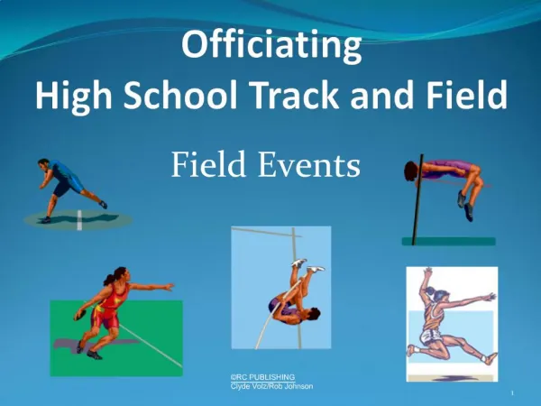 Officiating High School Track and Field