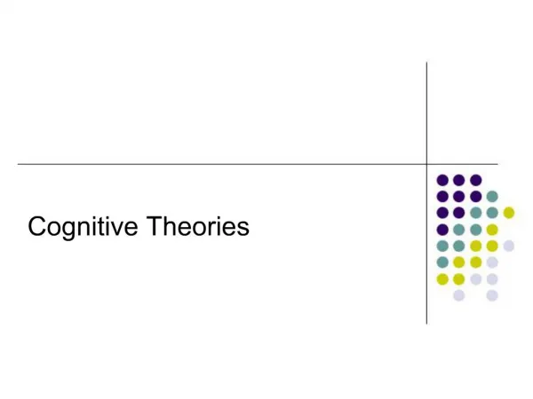 Cognitive Theories