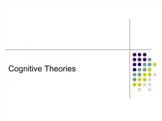 Cognitive Theories - slide 1