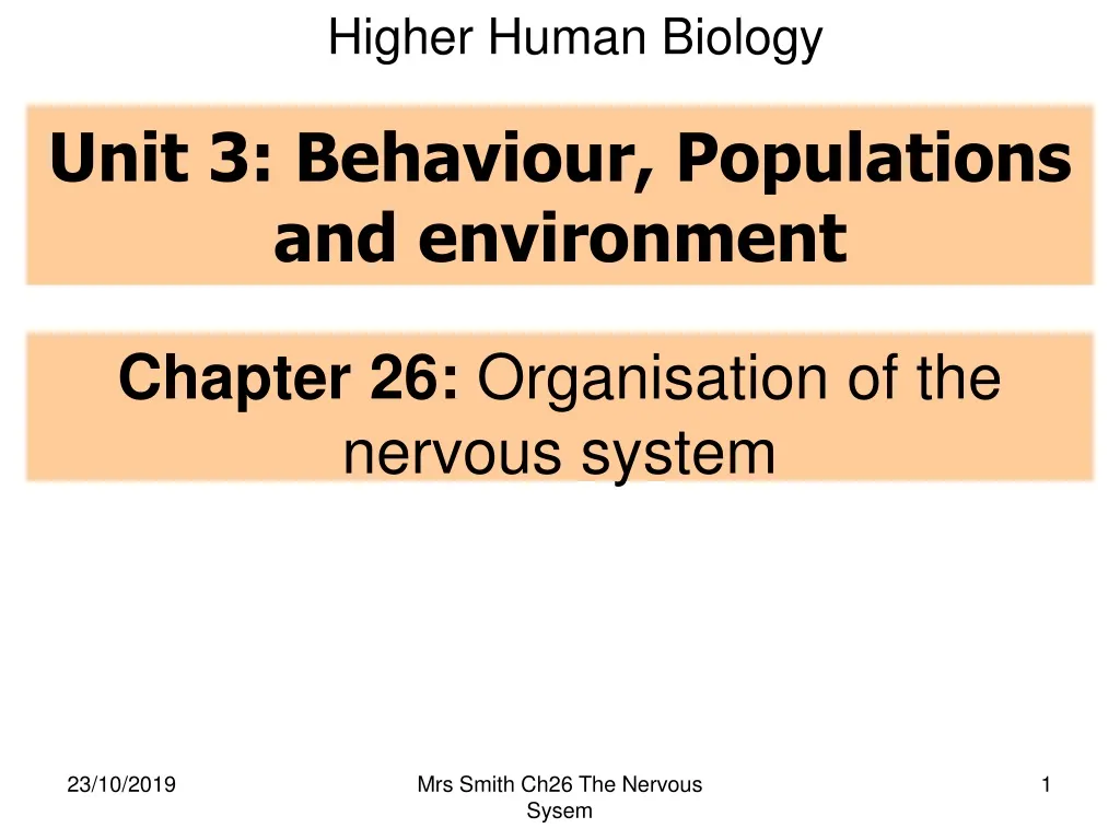 unit 3 behaviour populations and environment