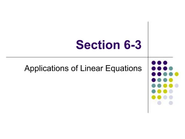 Section 6-3