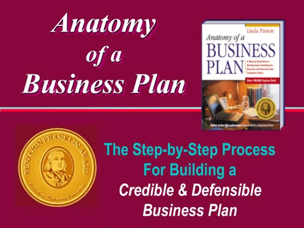 Anatomy of a Business Plan