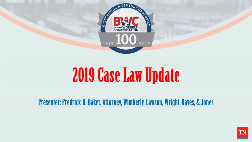 2019 case law update