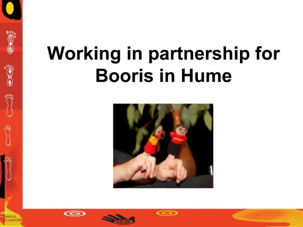 Working in partnership for Booris in Hume