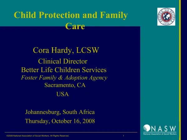 Child Protection and Family Care