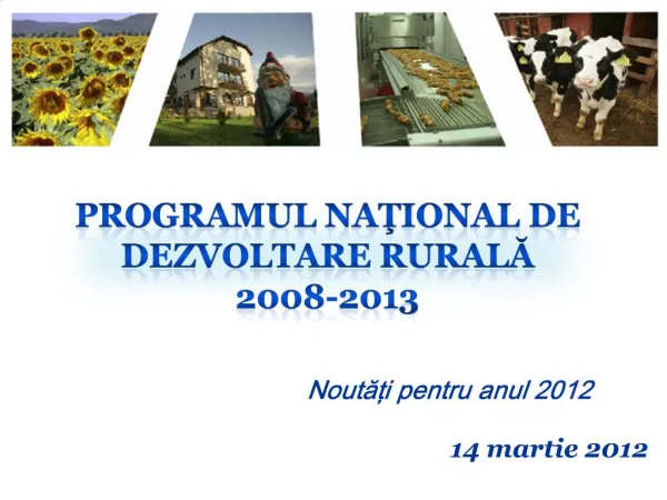 Programul National de Dezvoltare Rurala 2008-2013
