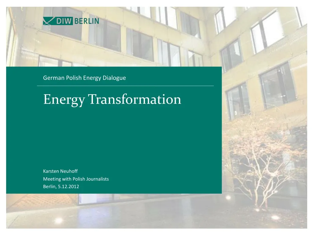 energy transformation