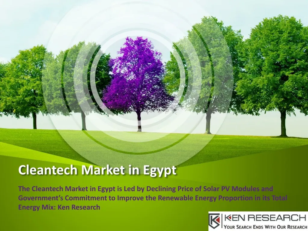 cleantech market in egypt